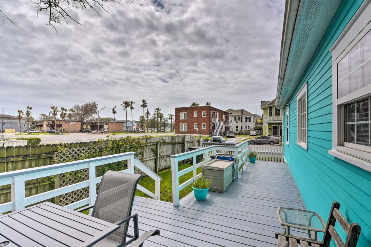 Galveston 'Blue Bungalow' - Walk To Beach! Exterior foto